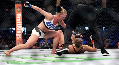 Holly Holm Knocks Out Ronda Rousey Photos Holly Holm S Kick Heard