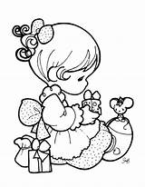 Coloring Baby Pages Girl Precious Moments Printable Cute Shower Color Blocks Scribblefun Colorear Para Kids Girls Colouring Moment Getcolorings Getdrawings sketch template