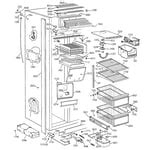 ge zisnsb side  side refrigerator parts sears partsdirect