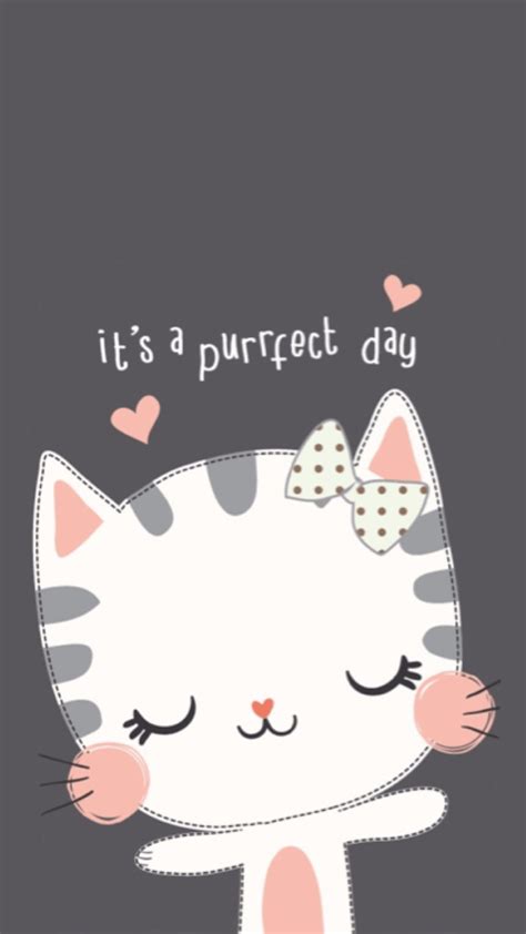 Cute Cartoon Cat Wallpapers Top Free Cute Cartoon Cat