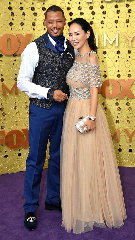 terrence howard mira pak   emmys red carpet couples  news