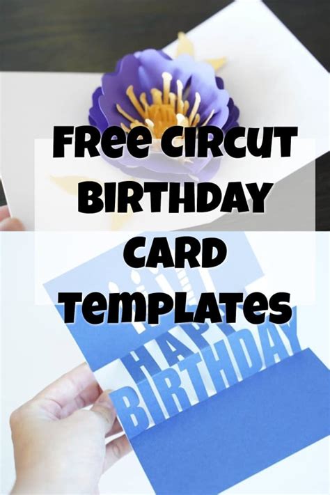 cricut birthday cards
