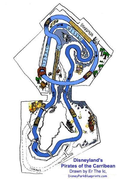 unofficial collection  disney theme park attraction blueprints