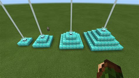 beacons  minecraft structure effects range