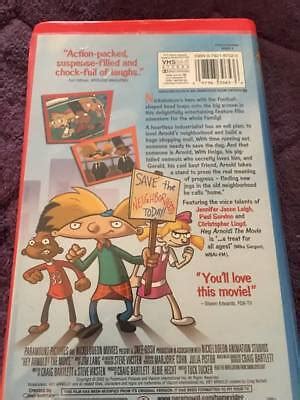 hey arnold   vhs clamshell  picclick uk