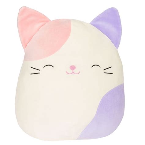 squishmallow easter   charlotte  pinkpurple cat large super