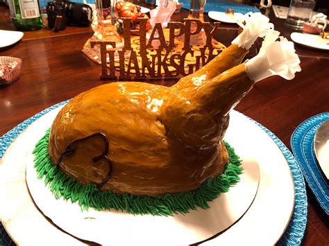 Give Thanks For The Turkey Cake Onmilwaukee