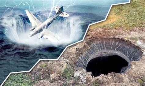 bermuda triangle siberian craters are key to solving