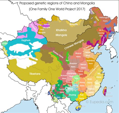 china mongolia regional dna project eupedia