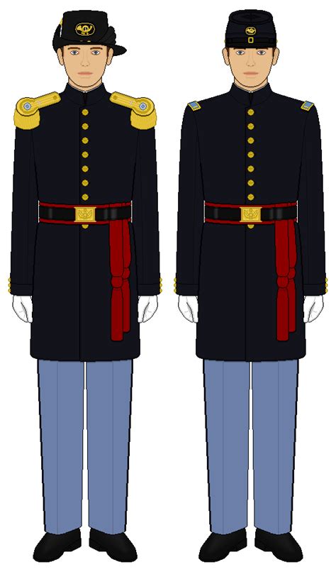 Us Army Officer Dress Uniforms 1852 1872 By Tsd715 On