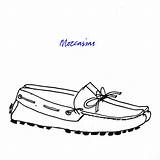 Moccasins Moccasin sketch template