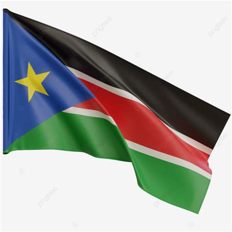 ondear la bandera de sudán del sur png bandera de sudán del sur con