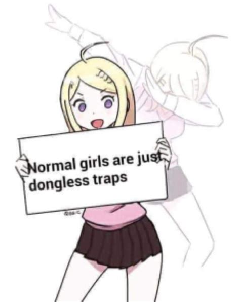 The Truth Anime Girls Holding Signs Know Your Meme
