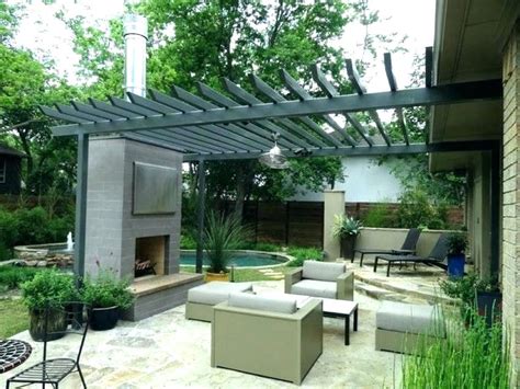 Attached House Outdoor Patio Pergola To Ideas A The Plans