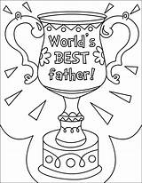 Coloring Father Fathers Pages Printable Kids Crafts sketch template
