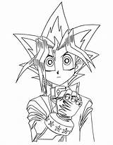 Yugioh Coloring Pages Printable Oh Yu Gi Kids sketch template
