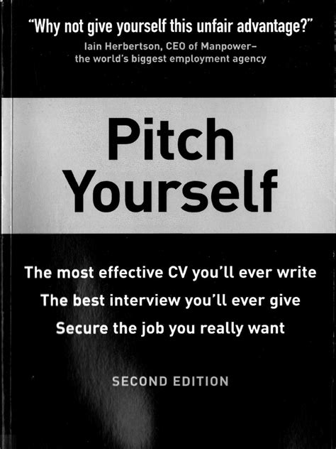pitch yourselfpdf competence human resources recruitment