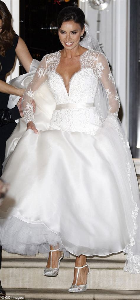 Christine Bleakley Wears £10k Dress To Wedding To Frank Lampard In