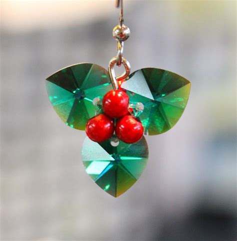 christmas earring christmas earrings jewelry drop earrings
