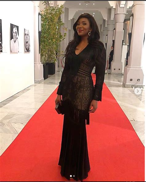 See The Stunning Dress Actress Genevieve Nnaji Rocked To