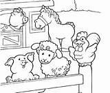 Coloring Farm Pages Printable Animal House Barnyard Drawing Kids Color Simple Animals Plain Equipment Easy Agriculture Print Getcolorings Back Preschoolers sketch template