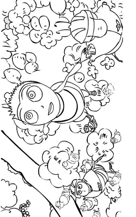 bee  coloring pages