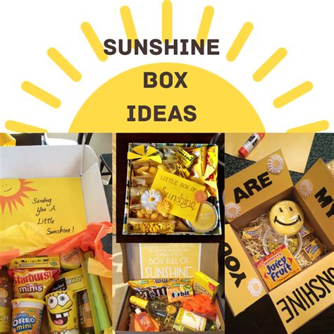 diy sunshine care package ideas  bring good vibes hubpages