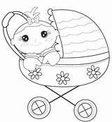 Stroller Carriage Strollers sketch template
