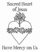 Sacred Jesus Heart Mercy Coloring Pages Prayer Kids Cards Anima Catholic Year Christi Mary Printables Printable Immaculate Crafts Resources Look sketch template