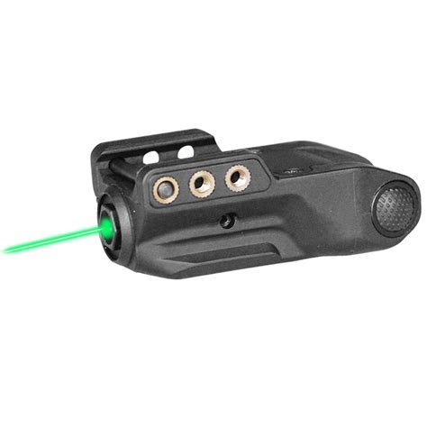laserspeed  profile green laser sight built  rechargeable battery subcompact green laser