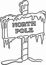 Christmas 1060 Poles Poster Supercoloring sketch template