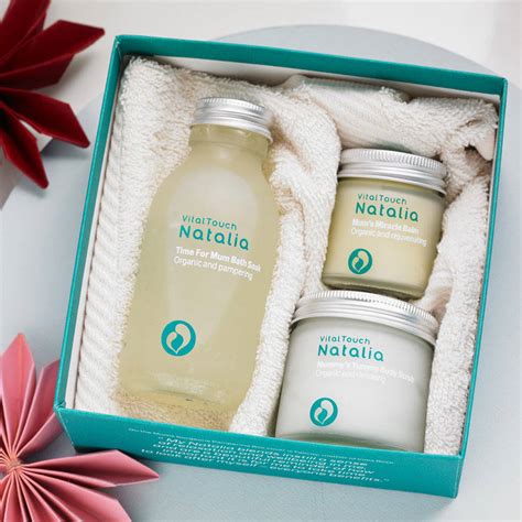 time for mum pampering box by natalia by vital touch