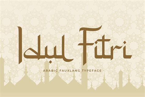 idul fitri fonts fox studio