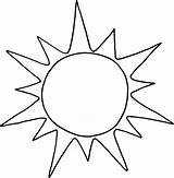 Sun Coloring Printable Template Outline Kids Colouring Cut Pages Templates Tattoo Choose Board Cool Print Google Cricut Summer Solar Adult sketch template