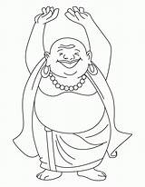Buddha Coloring Drawing Pages Outline Fat Buddhist Printable Kids Getdrawings Head Popular Pleasures Fill Welcome Year Chinese Categories sketch template