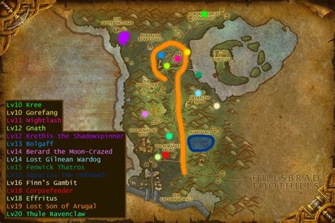 Warcraft Rares Silverpine Forest
