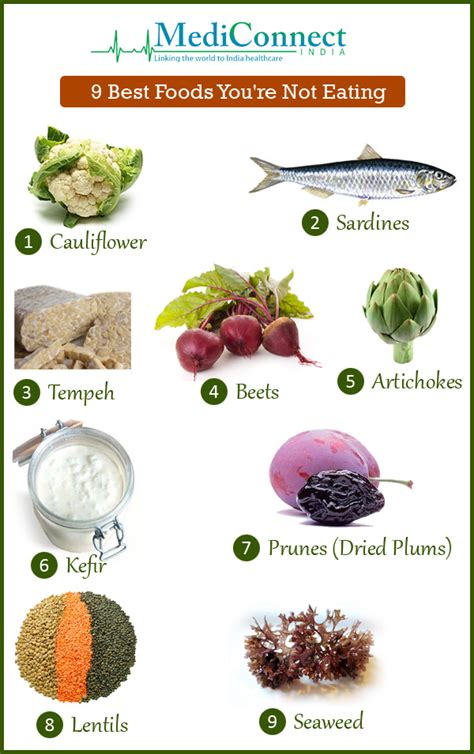 9 best foods you are not eating infographics medical tourism in