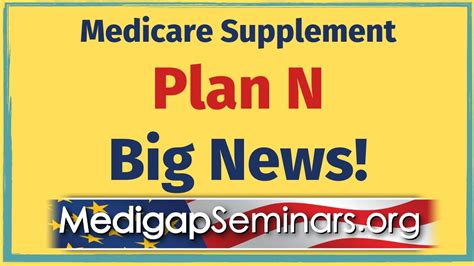 Medicare Supplement Plan N Big News Mayo Clinic Youtube