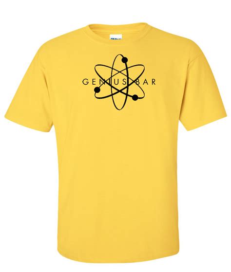 apple genius bar logo graphic  shirt supergraphictees