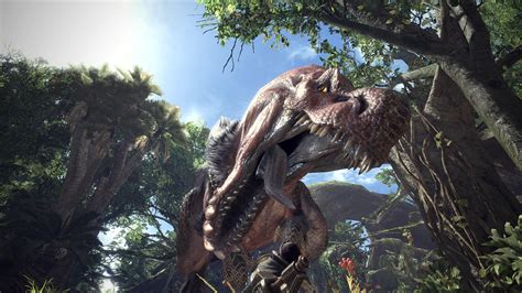 ‘monster hunter world will stalk its way onto pc this fall