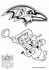Ravens Coloring Baltimore Pages Football Nfl Spongebob Helmet Patrick Logo Kids Template Getdrawings Drawing Popular Playing sketch template