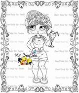 Big Nifty Fifty Tm Sherri Besties Baldy Instant Ann Dolls Doll Coloring Eye Head Digital sketch template