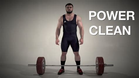 power clean olympic weightlifting  crossfit youtube