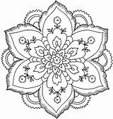 Mandala Gianfreda sketch template