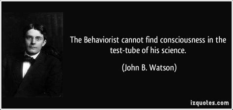 watson and behaviorism