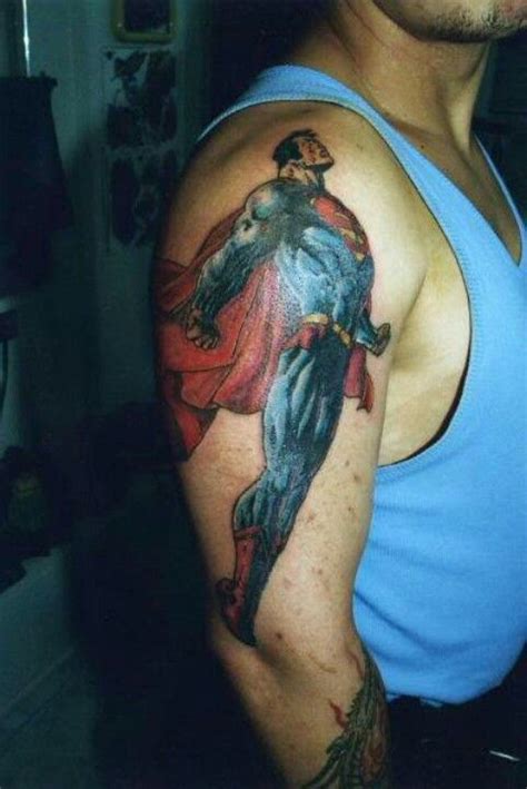 superman tattoos designs ideas and meaning tattoos for you