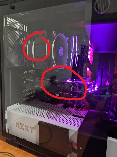 tempered glass gets very hot while gaming buildapc