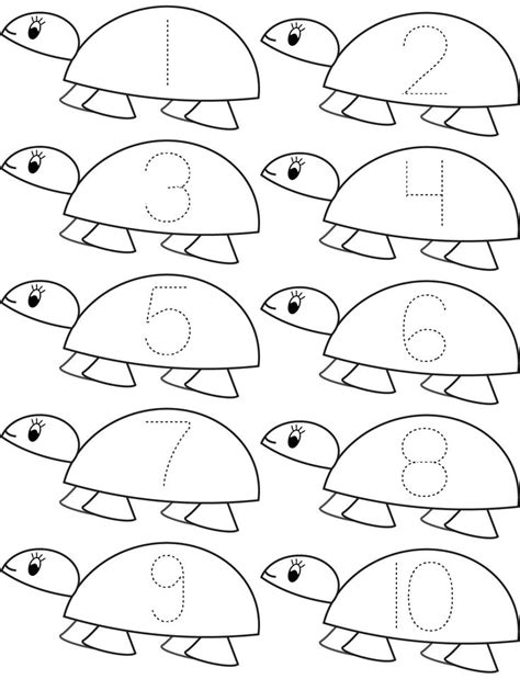math coloring worksheets  preschool coloring pages