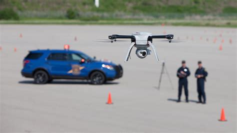tapped  michigan state police  deploy mobile video network  departments advanced drone