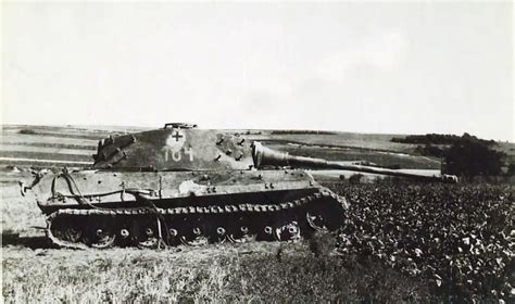 tiger   schwere ss panzer abteilung  tank number  france